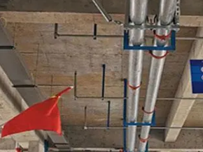 武侯管廊支架的安装方法